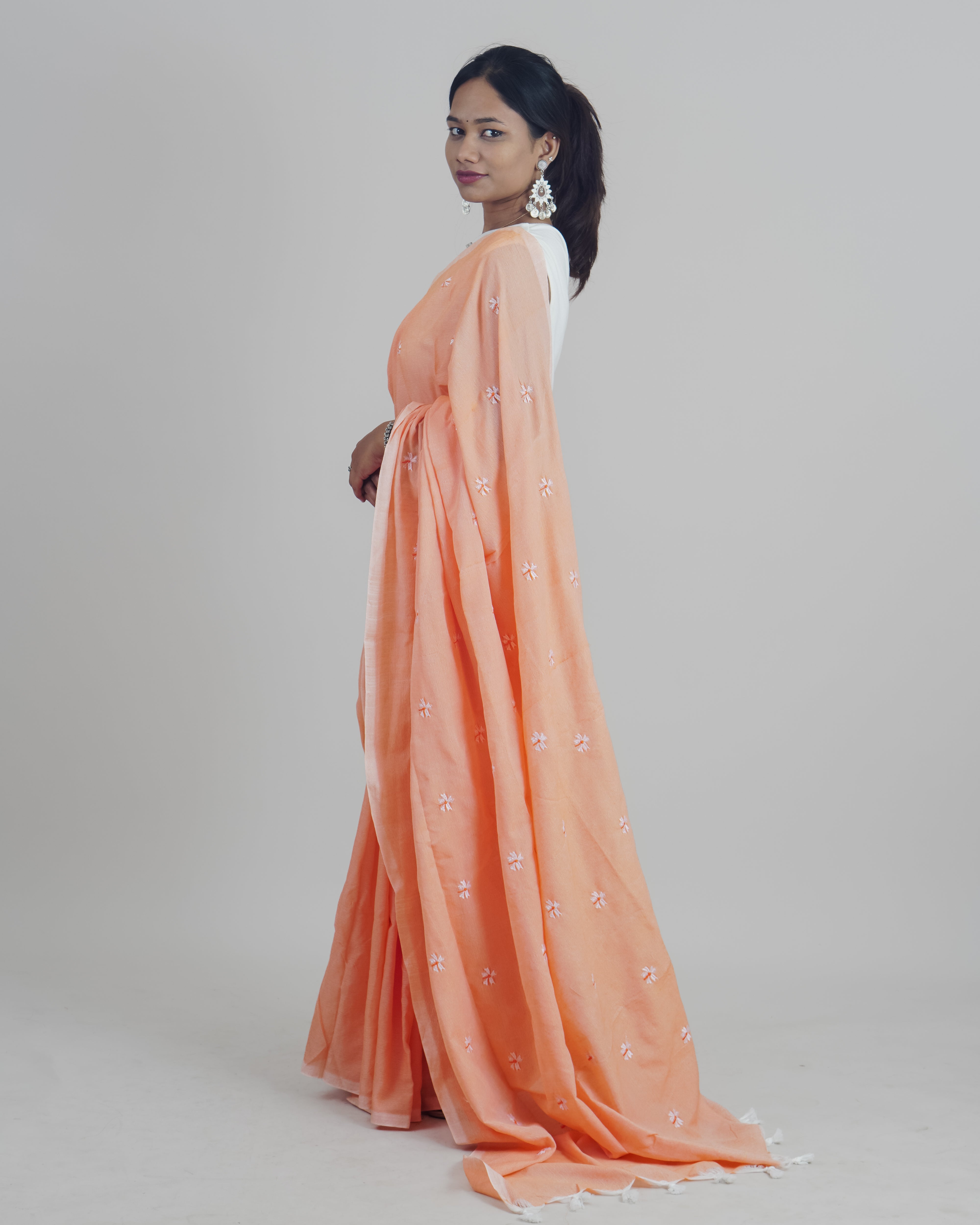 ANANYA PEACH KHADI