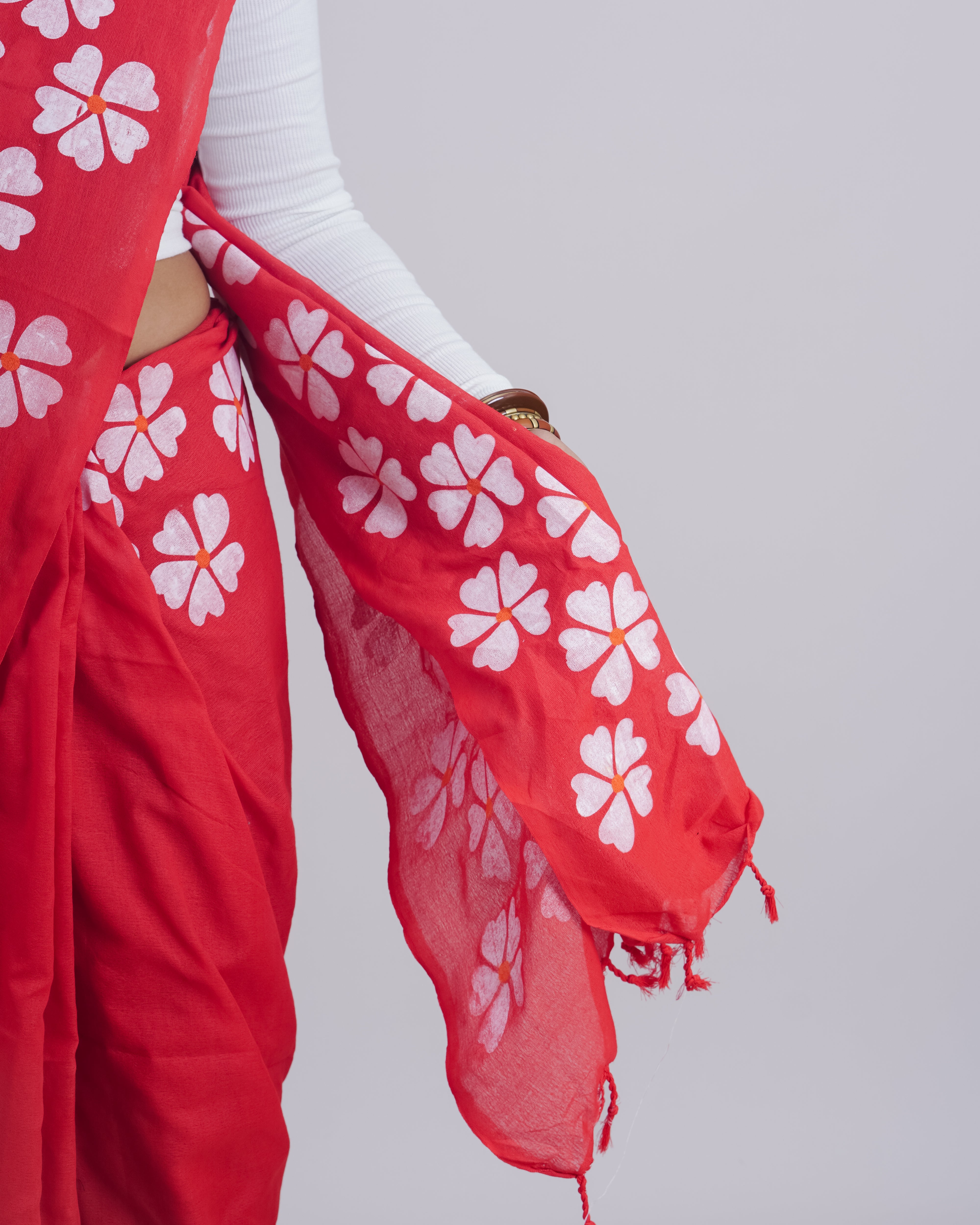 DIVYA RED KHADI