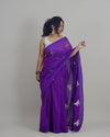 Smitha Violet Khadi Saree