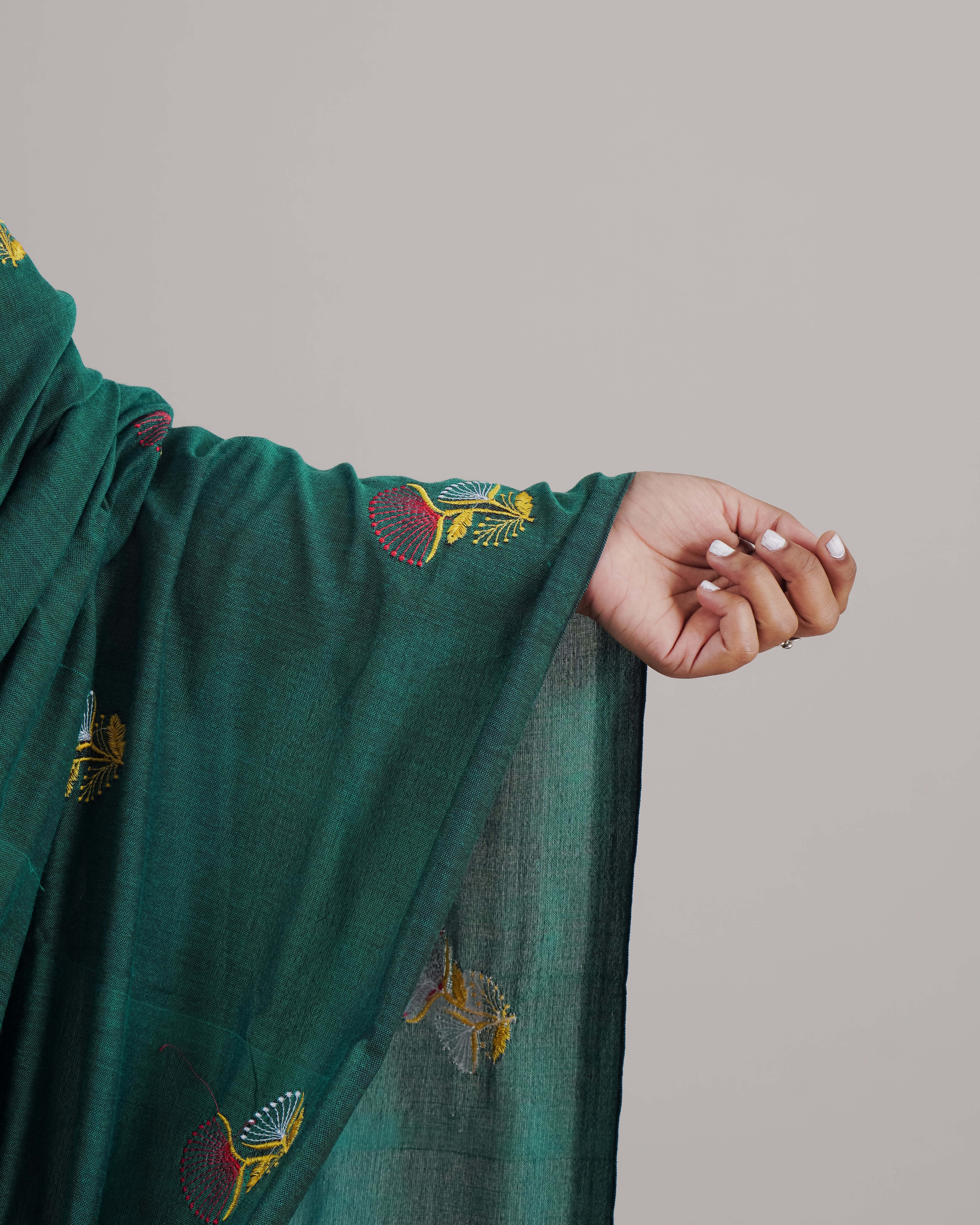 BINDU SEAGREEN KHADI