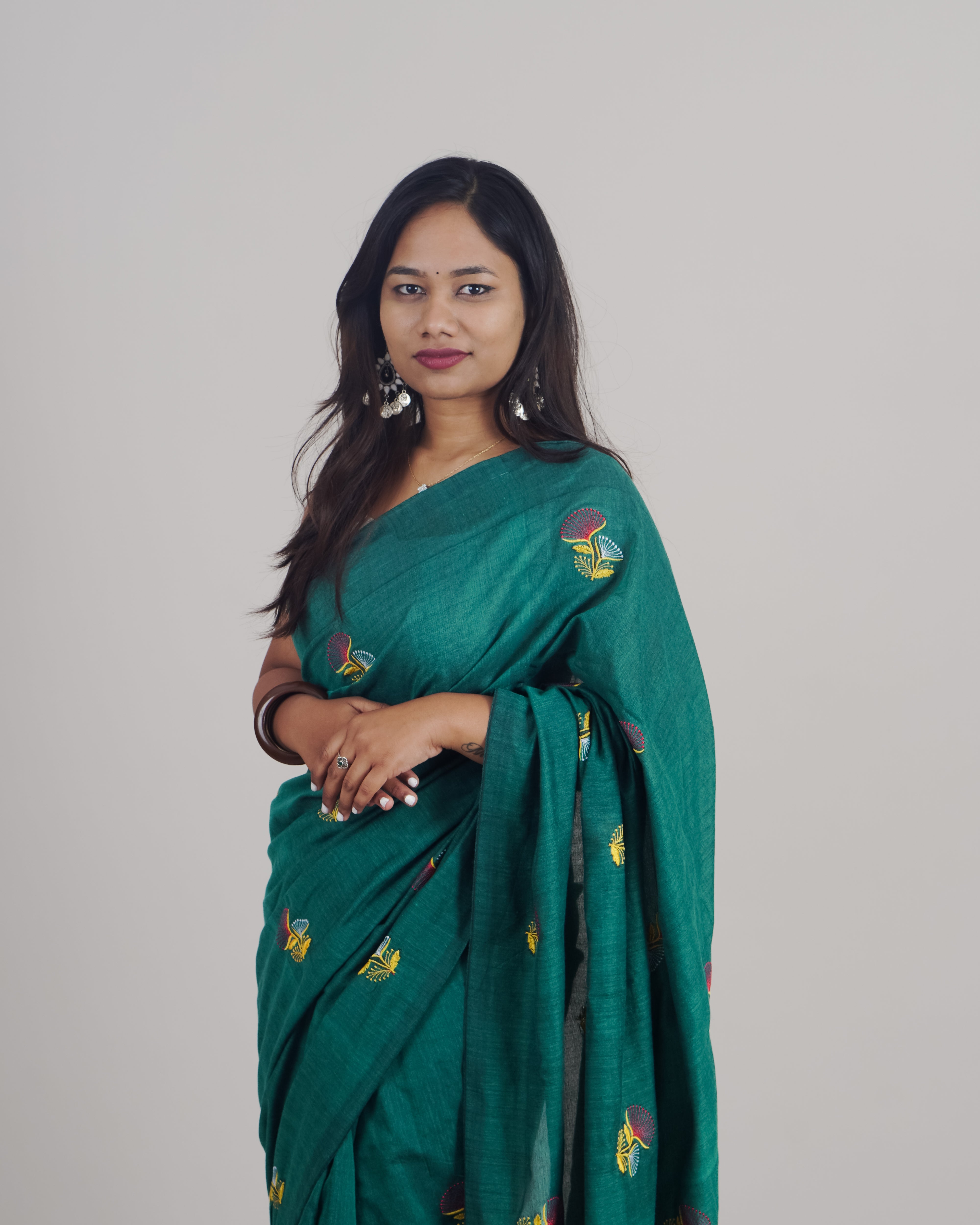 BINDU SEAGREEN KHADI