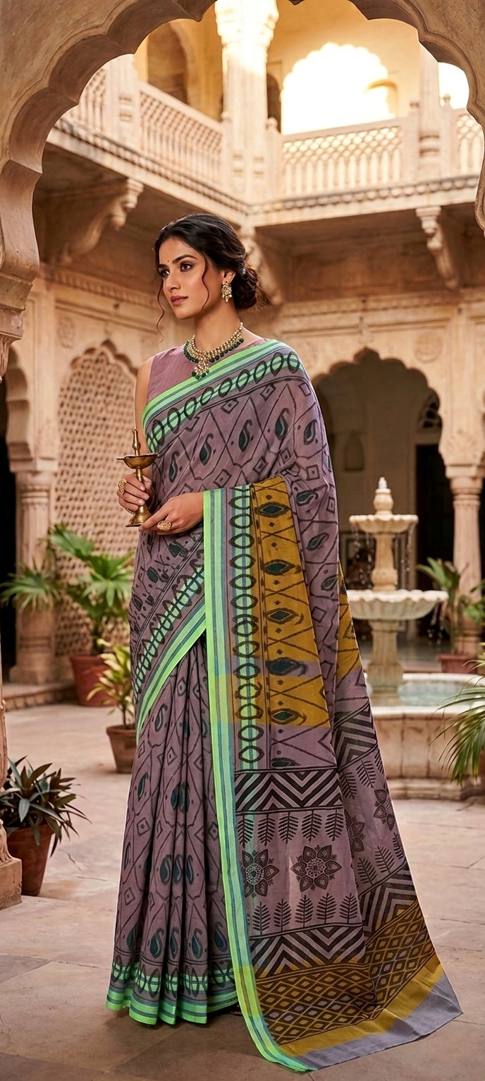 MRIDULA COTTON SAREE