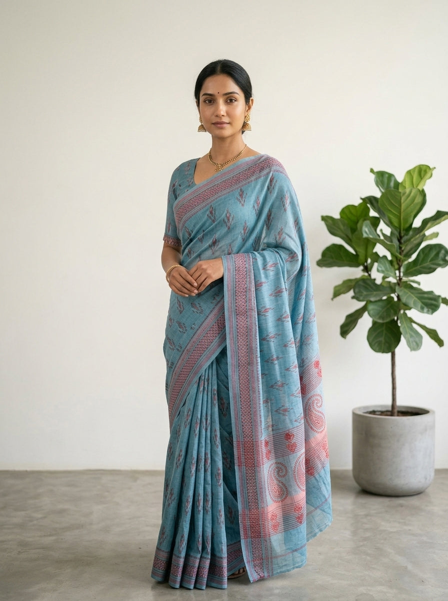 MANJARI COTTON SAREE
