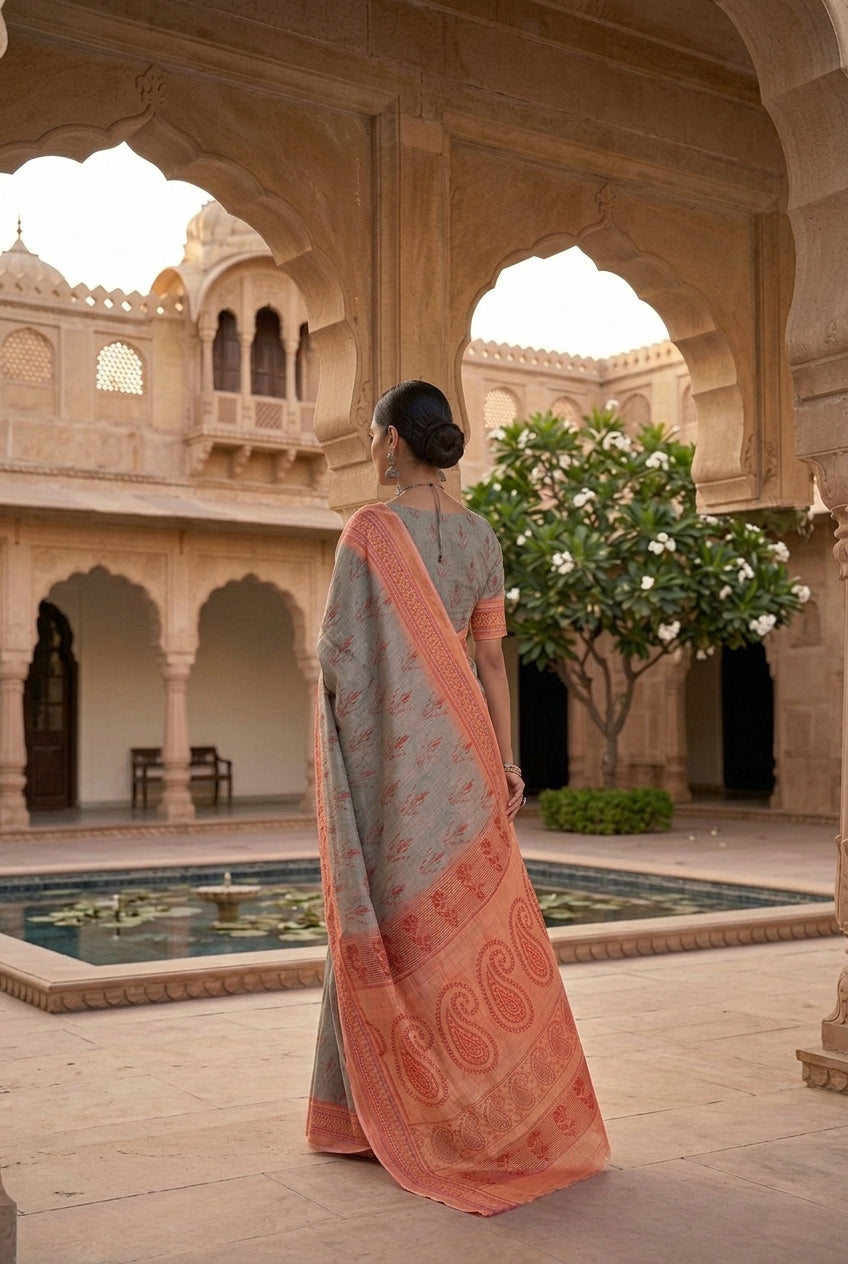 SEETHALA COTTON SAREE