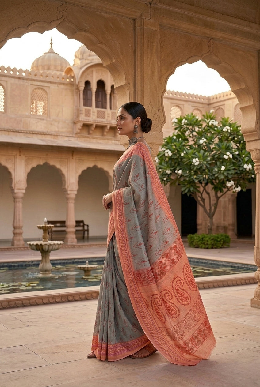 SEETHALA COTTON SAREE