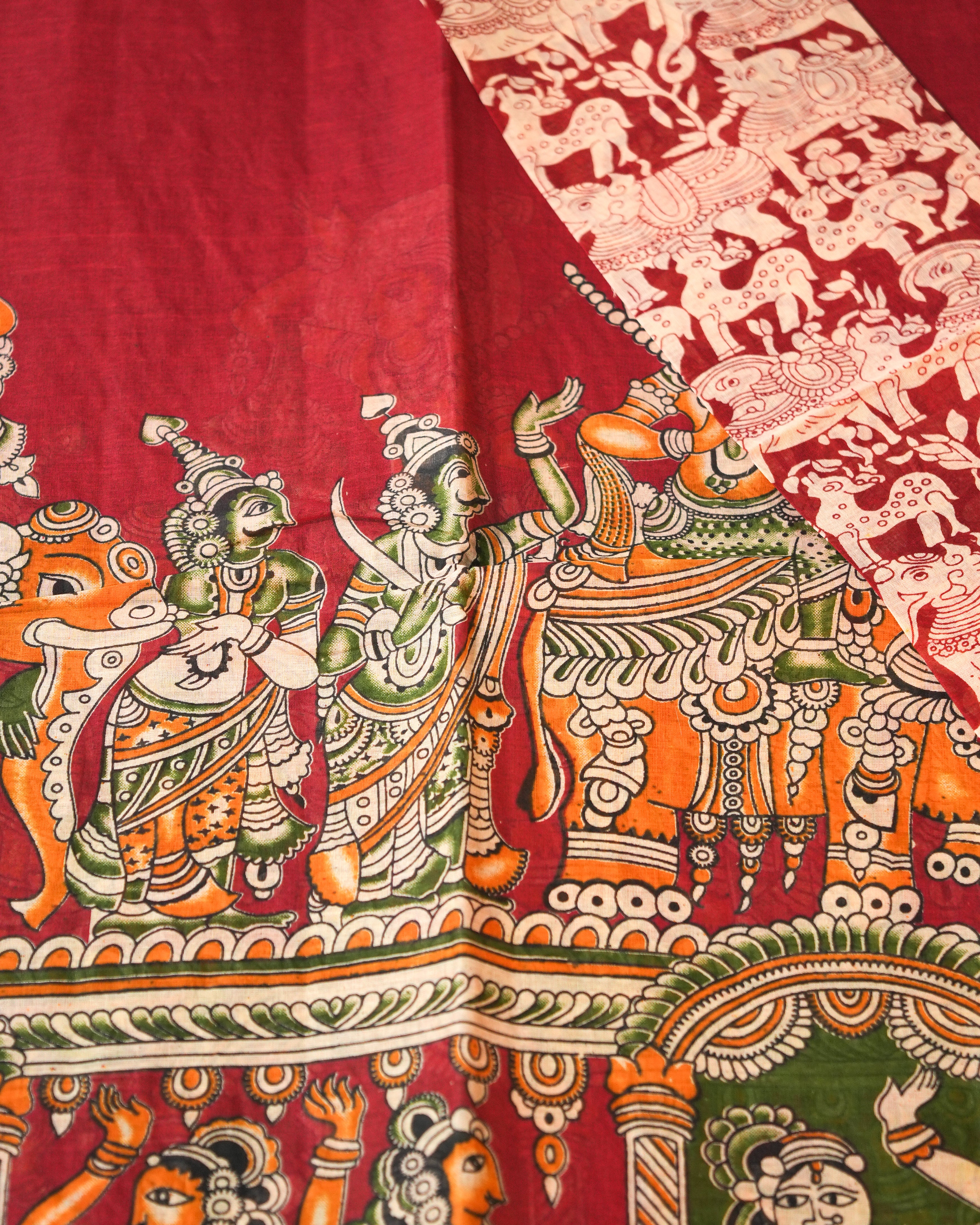 RUSHI KALAMKARI COTTON
