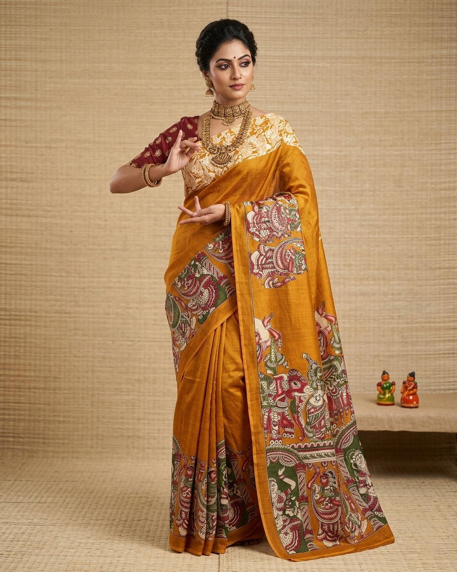SONA KALAMKARI COTTON