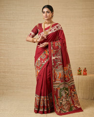 RUSHI KALAMKARI COTTON