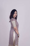 Jhanaki Ash Chanderi Suit