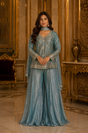 Lekha Tissue Sharara Set