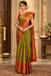 Soma Green Dharmavaram Saree