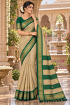Roja Ashgreen Kanjivaram Saree