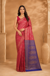 Leela Kanjivaram Red Saree