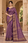 Saina Blue Dharmavaram Saree