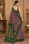Suma Lilac Kanjivaram Saree
