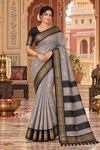 Preetam Ash Kanjivaram Saree