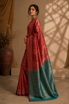 Myra Kanjivaram Red Saree