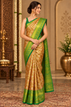 Shilpa Peach Dharmavaram Saree