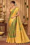 Akansha Litegreen Dharmavaram Saree
