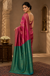 Devanshi Kanjivaram Pink Saree