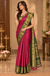 Skanda Pink Kanjivaram Saree