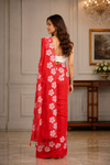 Divya Red Khadi Saree
