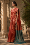 Naga Kanjivaram Red Saree