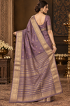 Sriya Purple Kanjivaram Saree