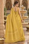 Sonu Lemon yellow Kanjivaram Saree