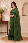 Smitha Green Khadi Saree