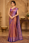 Sahana Pink Dharmavaram Saree