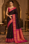 Juhi Black Kanjivaram Saree