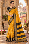 Reena Yellow  Kanjivaram Saree
