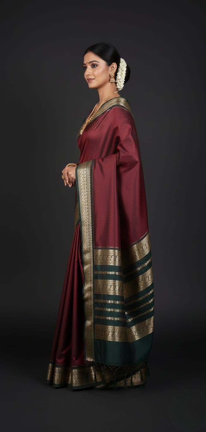 JHANSI  KANJIVARAM SAREE