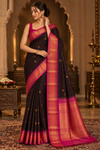 Juhi Black Kanjivaram Saree