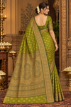Sana Litegreen Kanjivaram Saree