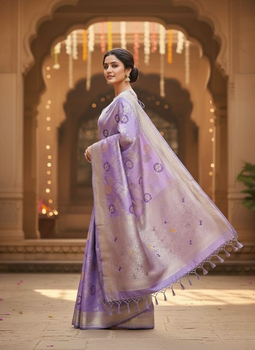 Deshi Banarasi Silk Saree