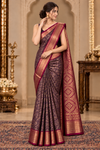 Mahi Pink Dharmavaram Saree