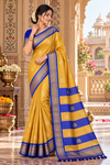 Amrita Gold Kanjivaram Saree
