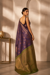 Padma Kanjivaram Blue Saree