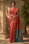 Naga Kanjivaram Red Saree