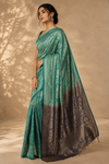 Eswar Kanjivaram Skyblue Saree