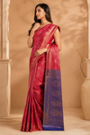 Leela Kanjivaram Red Saree