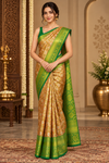 Shilpa Peach Dharmavaram Saree