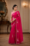 Raasi Pink Khadi Saree