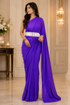 Jessi Violet Khadi Saree