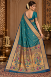 Mani Skyblue Kanjivaram Saree