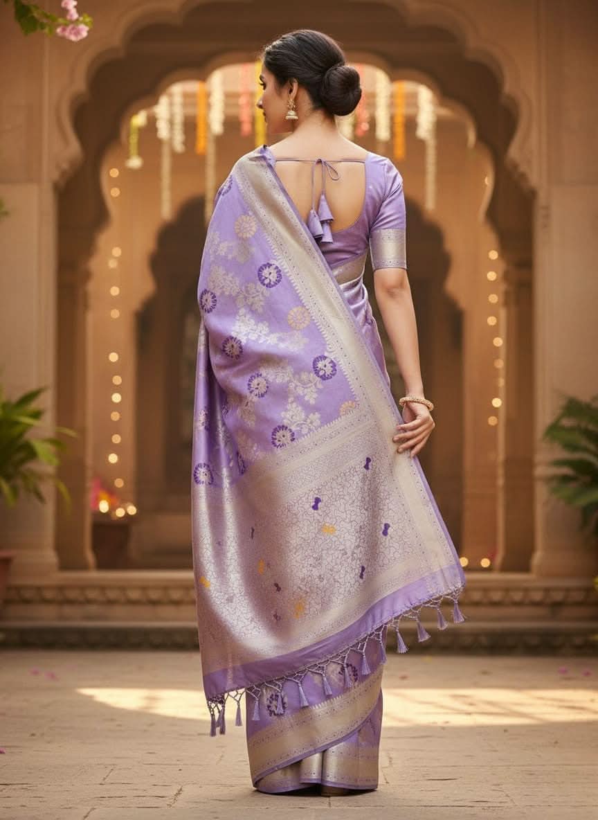 Deshi Banarasi Silk Saree