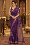 Kumari Blue Silk Saree