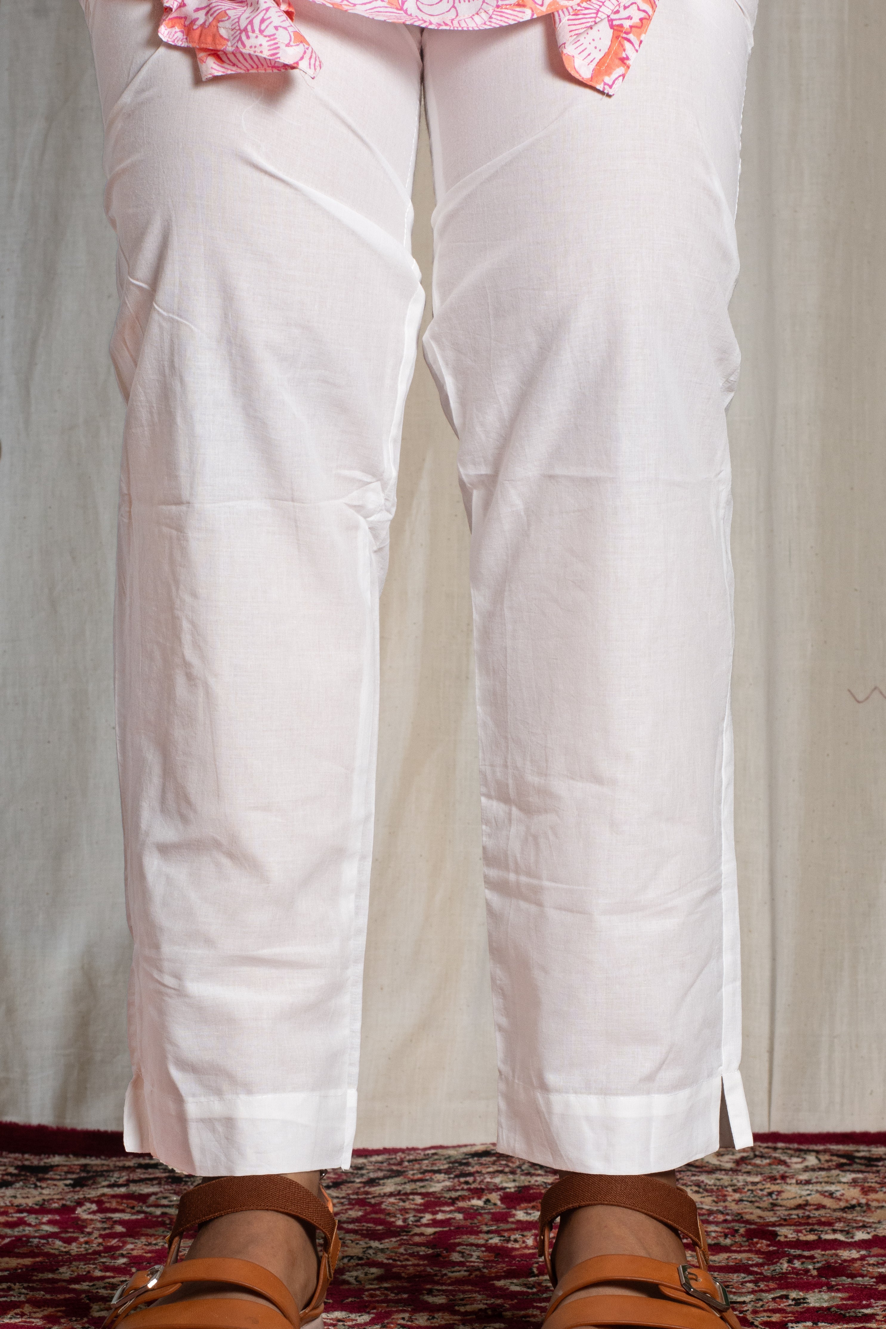 Sanvi Handblock Cotton Kurti & Pant Set laaki